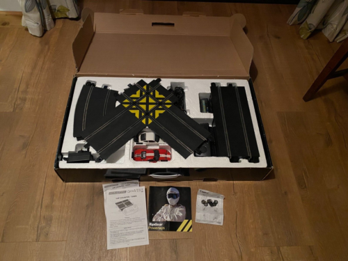 Scalextric Top Gear Powerlaps, Track With Lap Timer & Cars, Boxed, Used, Working - Picture 14 of 21