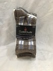 Cuddl Duds Women's Plushfill Super Soft Crew Sock, 6 Pair New