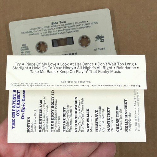 WILD CHERRY ONLY THE WILD SURVIVE Cassette Tape 1979 Funk Soul Rare - Picture 4 of 5