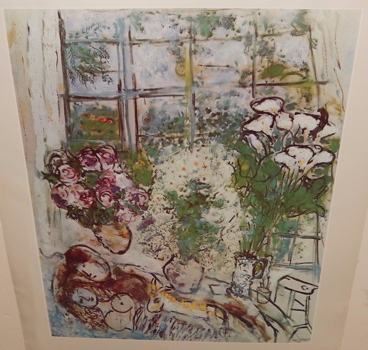 額　Marc　CHAGALL　MA884 Marc Chagall (1887-1985) 