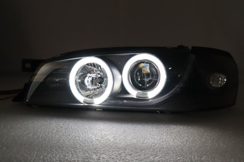 For-1995~2001-Subaru Impreza Led Clear Headlight+Corner Turn Signal Lamps Pair - Bild 2 von 9