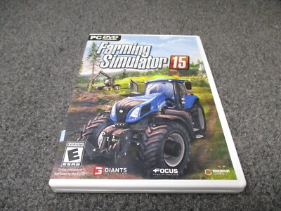 #ad #ad Farming Simulator 15 PC 2014 Complete Very Good No Scratches $8.40