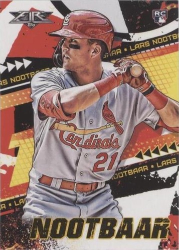 2023 Topps Pristine - Lars Nootbaar #16 Blue Refractor /75 BB2 | eBay
