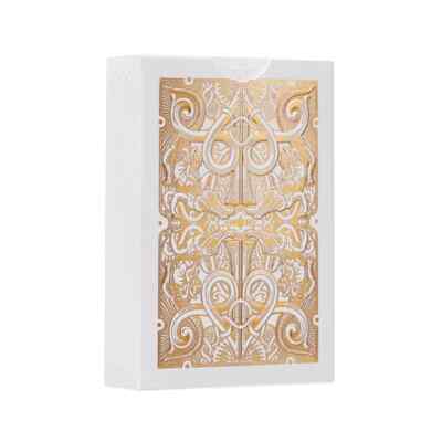 SOLD OUT- White & Gold Gatorbacks playing cards by David Blaine