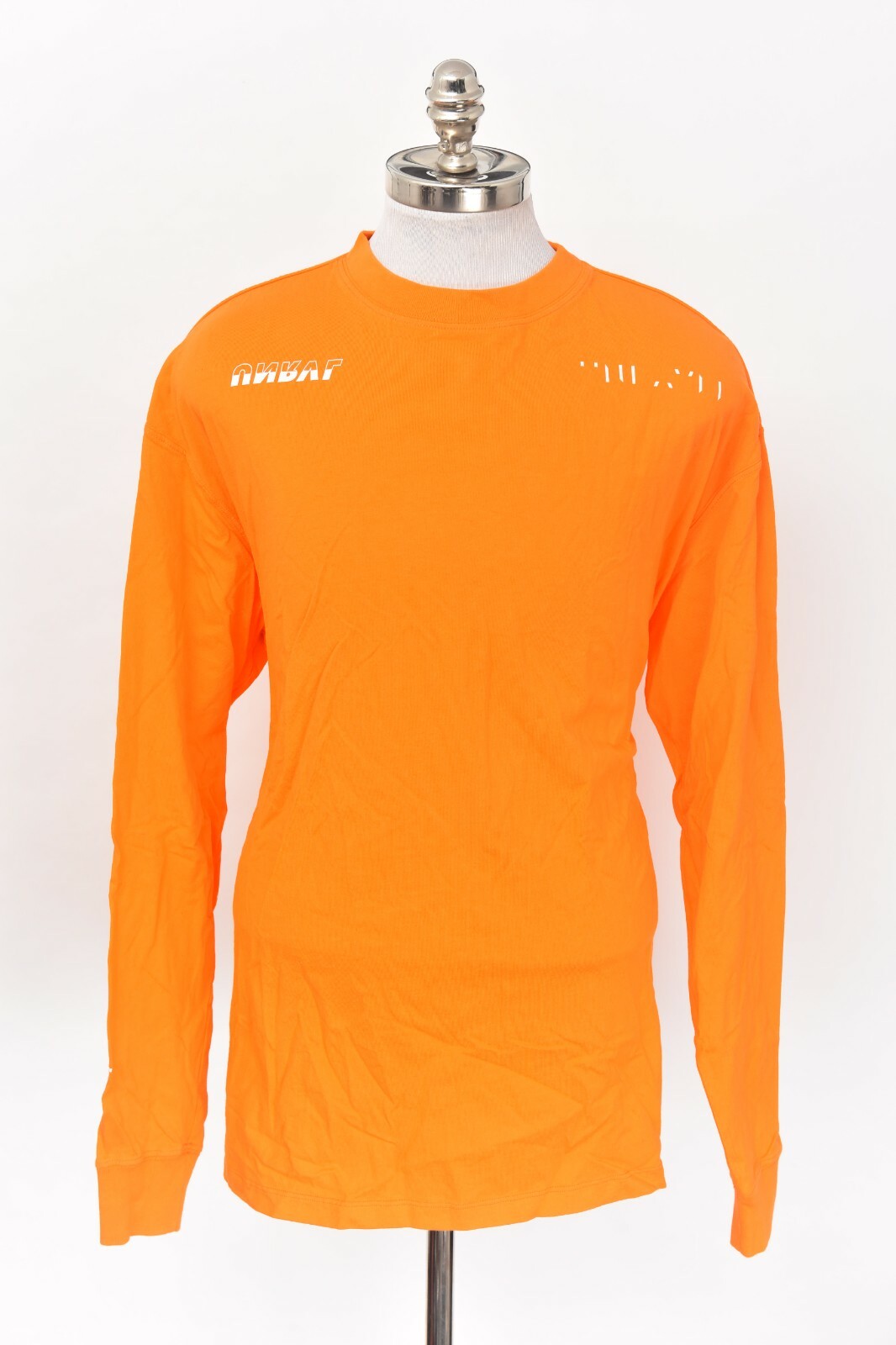 NWT UNRAVEL PROJECT Ben Taveniti Orange Jersey Tour Oversized LS Skate Shirt XL 17390₽