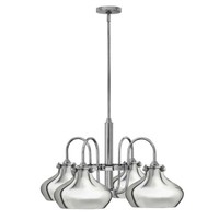 Kronleuchter Deckenlampe Pendelleuchte Chrom D 71,1Cm 4 Flammig Esszimmerleuchte