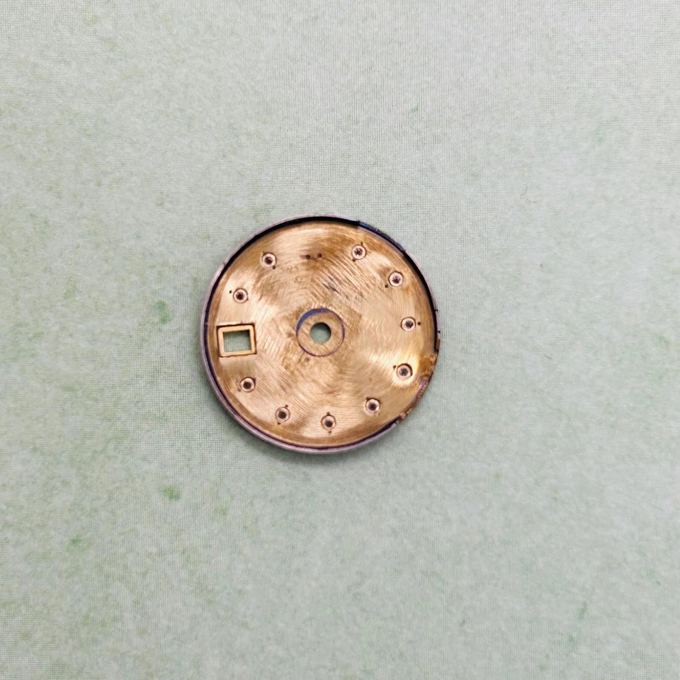 Esfera de diamante madreperla azul verdoso para reloj Rolex DateJust de 26 mm Foto 4 de 4