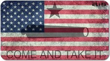 ELITE OUTDOORS COME AND TAKE IT DESIGN Gun Cleaning MAT 12" x 22". Made in USA