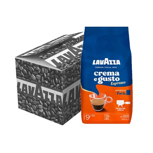 Lavazza - Crema e Gusto Forte Beans - 6x 1kg