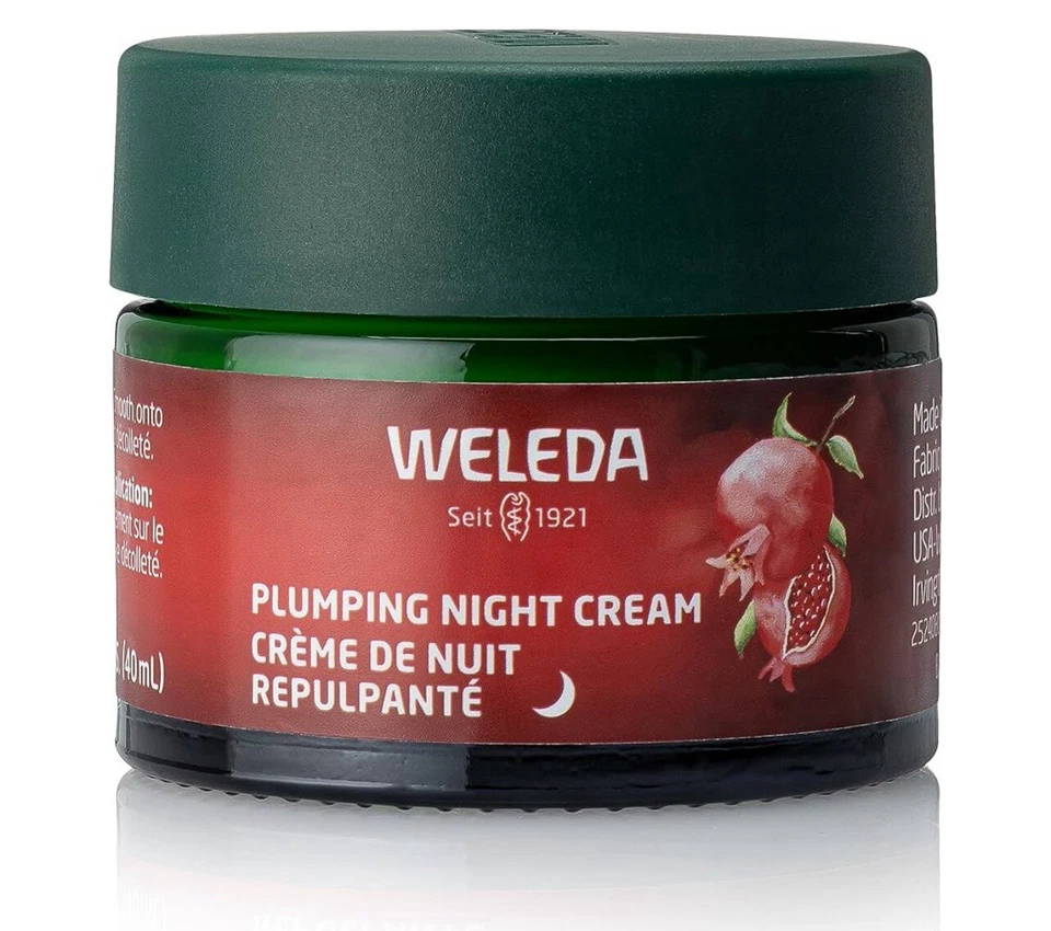 Crema de noche rellenadora para el cuidado facial WELEDA 1,3 OZ EXP 06/2026 Foto 2 de 4