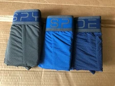 SPYDER - Men's Underwear - Mesh Boxer Briefs 3 Pack Sealed Box Size L XL $ 45.00