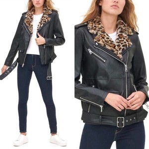 cheetah leather jacket