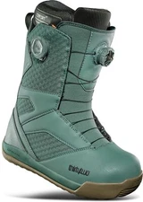 ThirtyTwo STW Double BOA Men's Snowboard Boots, Green/Gum, M11 MY25