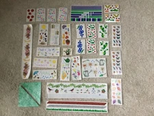 30+Stickers paper Scrapbooking Mrs. Grossman LOT Creative memories gardening