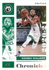 Kemba Walker 2020-21 Panini Chronicles Basketball Chronicles Base Card #29 BOS