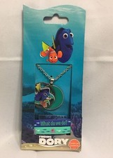 Finding Dory Pendant And Bracelet Set Kids Girl Jewelry NEW