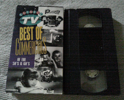 Classic TV Commercials : Best of the 1950s & 60s on VHS Video (1993 Alpha Video)
