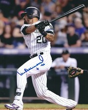 Signed 8x10 IAN DESMOND Colorado Rockies Autographed photo - w/COA