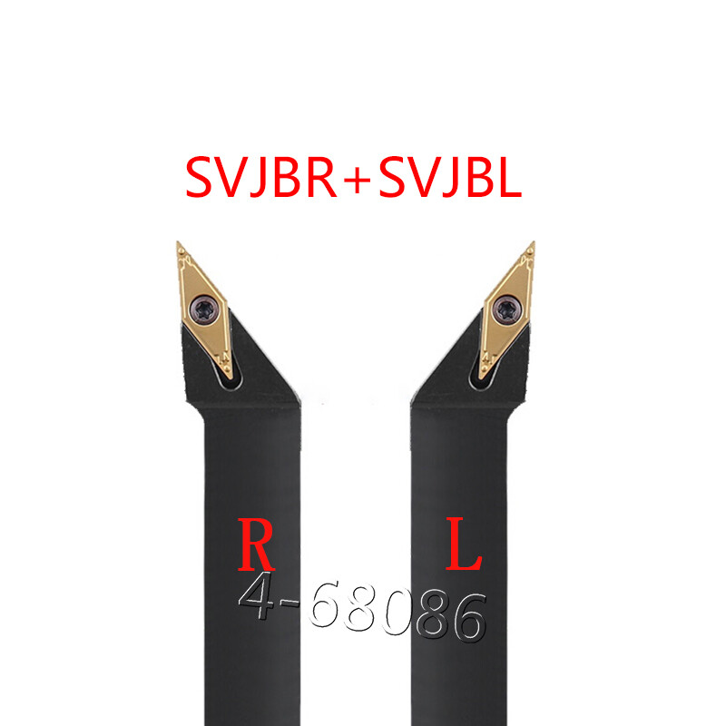 2pc left+right hand SVJBR1212H11+SVJBL1212H11 12*100mm lathe turn