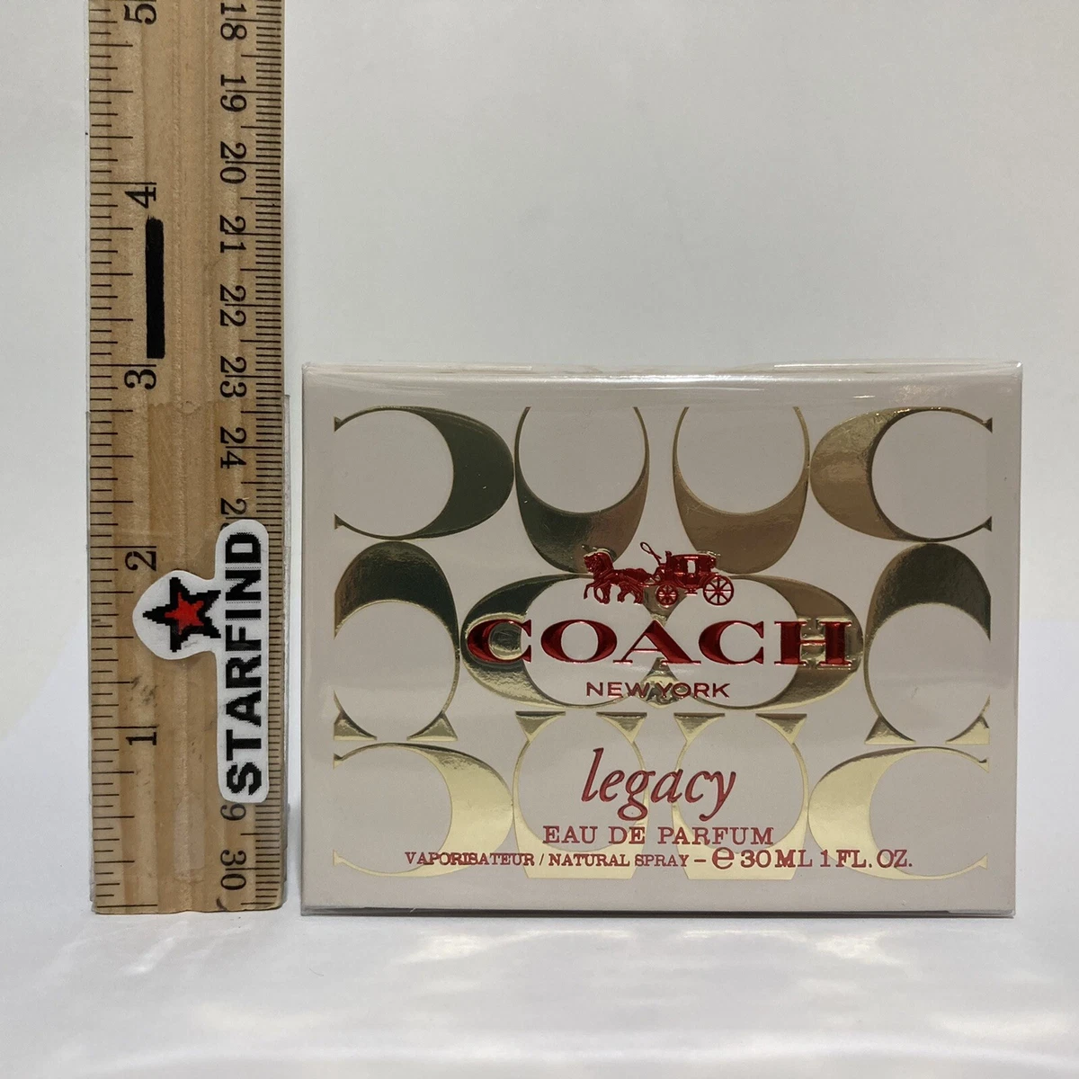 Coach Legacy Perfume 1oz 30ml NEW SEALED Eau De Parfum EDP Natural