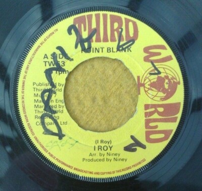 I ROY '' POINT BLANK '' RARE ORIGINAL UK THIRD WORLD 45