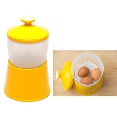 Half Boiled Egg Self Timing Breakfast Maker For 4 Eggs Classic Way