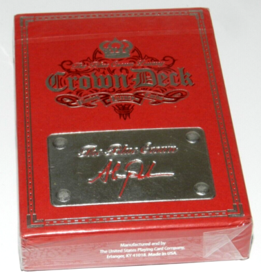 CROWN DECK luxury 3色 PLAYING CARDS CROWN DECK RED LUXURY DECK NEW BLUE CROWN FIRST