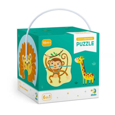 Puzzle 6w1. DODO. Zwierzęta