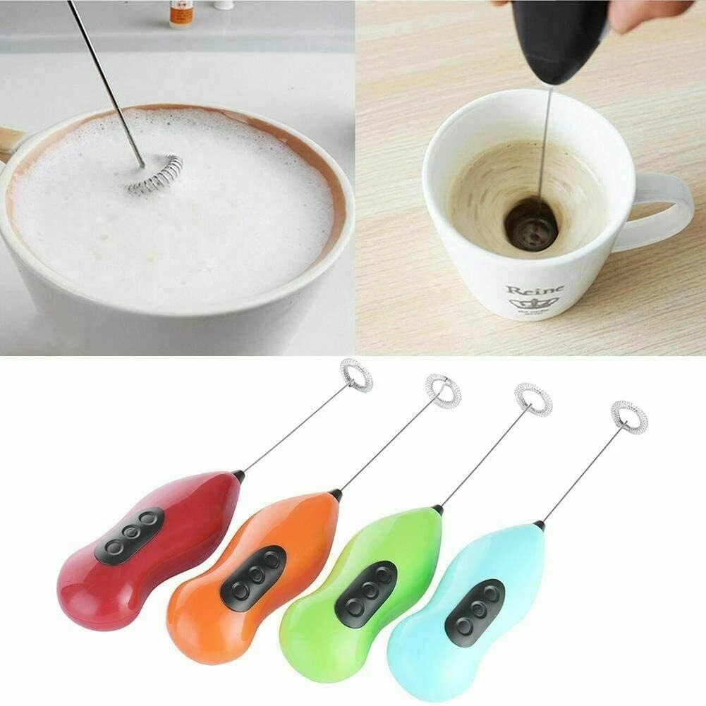 Mini Whisk Hand-held Home Electric Milk Frother Coffee Blender