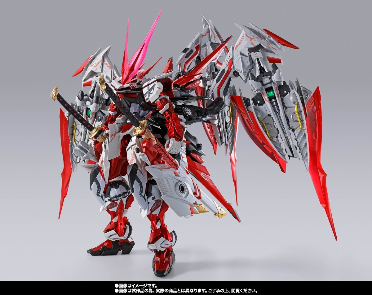 コミック・アニメ LBUILD GUNDAM STRAY RED DRAGONICS Bandai METAL BUILD Gundam Astray Red Dragonics Action figure