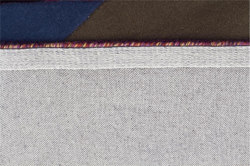 VIVID GEOMETRIC MULTI COLOUR THICK HANDMADE WOOL FLOOR RUG RUNNER 80x400cm **NEW - Picture 5 of 5
