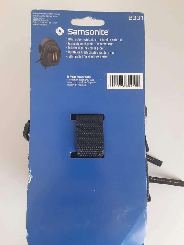 Samsonite Journey Small Camera 3 Pouch B331 Photo Carry Bag No Strap Included - Image 2 of 4