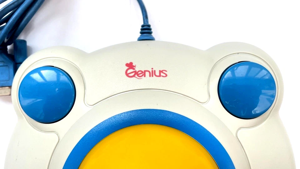 Genius KidsBall Trackball for Serial (RS-232) Port Tested Working - Image 2 of 4