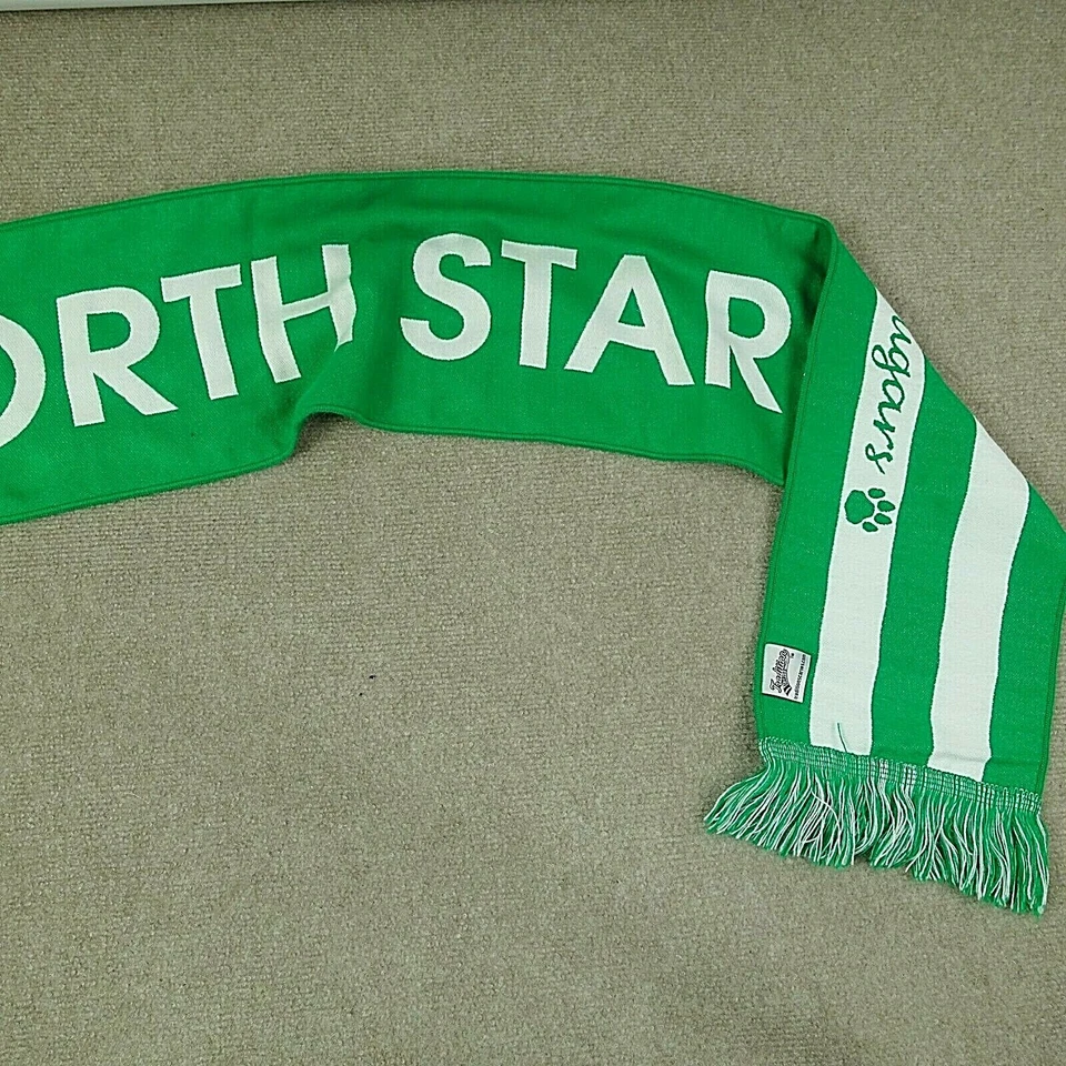 Bufandas North Star 1971 Cougars verde blanco Foto 3 de 3