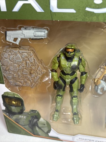 Halo “World of Halo” Master Chief vs. Brute Chieftain Set New - Picture 11 of 12