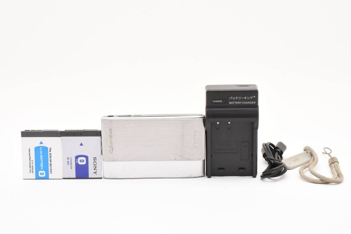 Sony Cyber Shot DSC-TX1 10.2MP 4x Zoom Digital Camera AS IS