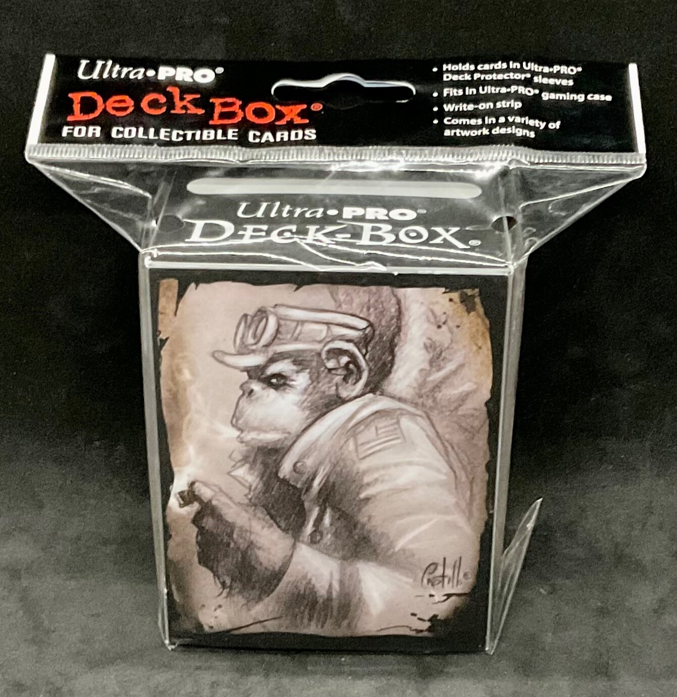Ultra Pro Deck Box Darkside of Oz - Monkey General  Brand New
