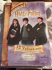 Original HARRY POTTER 32 Valentines with 40 Fun Stickers sealed  located dalblu