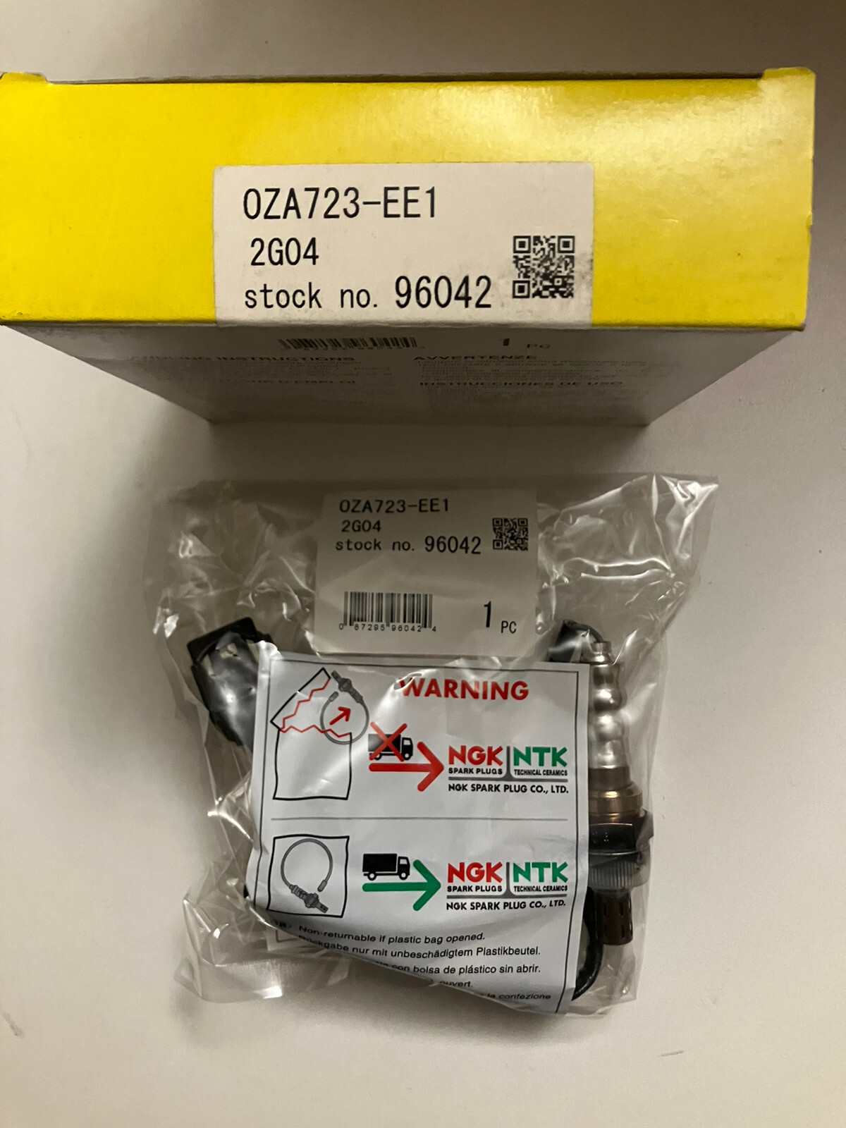 NGK OZA723-EE1 ( 96042 ) LAMBDA SENSOR FOR MITSUBISHI LANCER 1.5 11/08-12/12