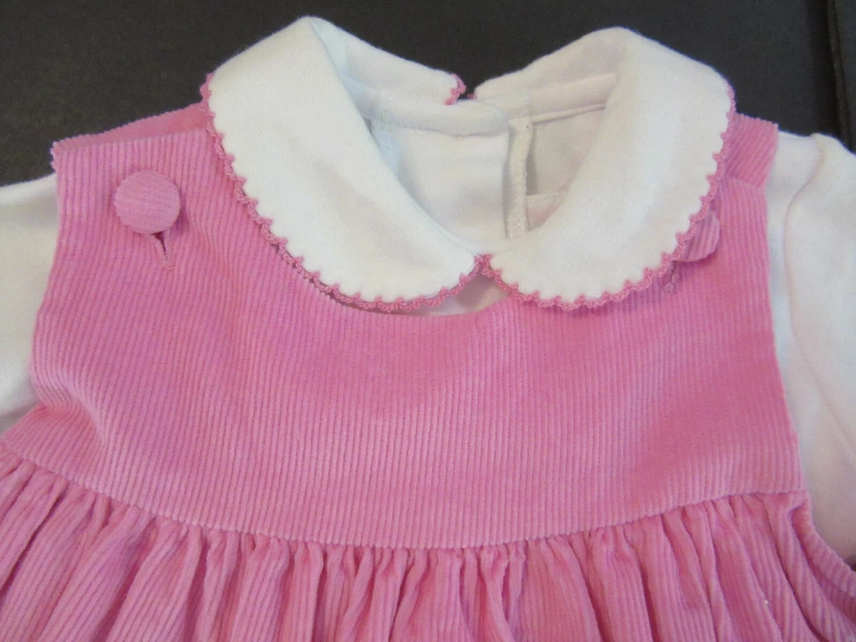 Sophie Rose Baby Girls 3 - 6 mo Holiday Christmas Snowman 2 pc Dress Tights New - Image 2 of 4