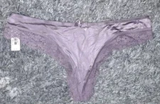 Vs Very sexy Strappy O Ring Bk Thong Panty BRAND NEW SIZE Small Mauvelous 