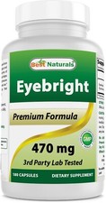 Best Naturals Eyebright 470 mg 180 Capsules 