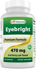 Best Naturals Eyebright 470 mg 180 Capsules 