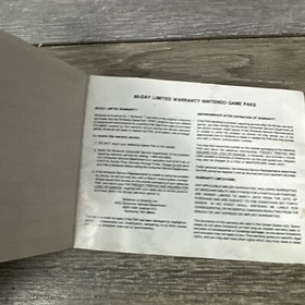 Hogan's Alley (Nintendo NES) Instruction Manual Booklet ONLY Rough