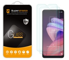  2-Pack Supershieldz Tempered Glass Screen Protector for TCL 10 SE