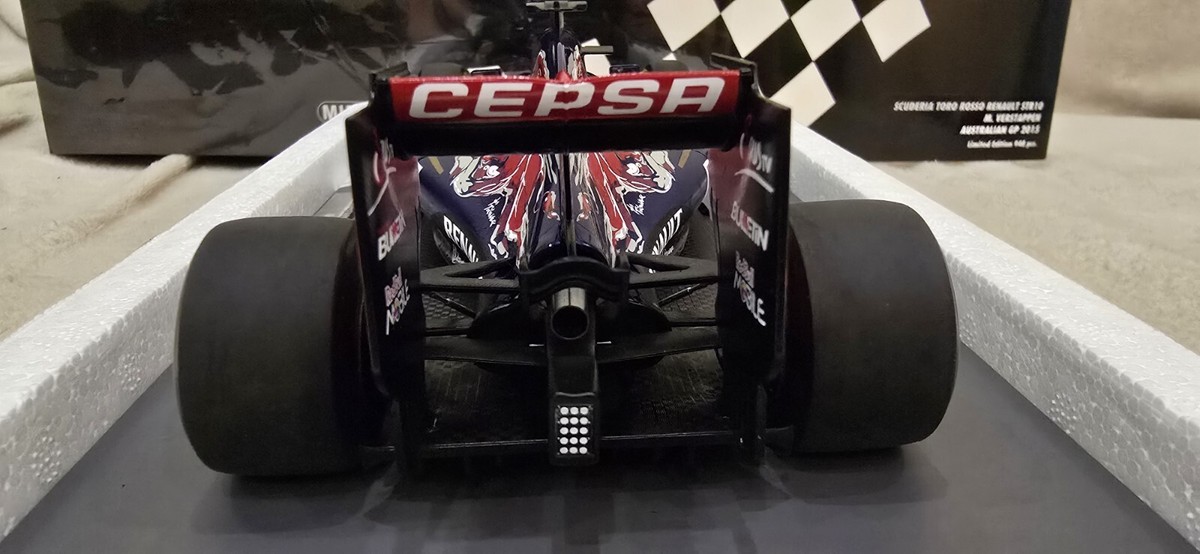 F1 Toro Rosso Str10 Australian Gp 2015 Max Verstappen 1:18