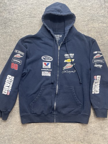 Nascar Hoodie Gr. Large L Full Zip National Guard Racing Dale Junior Sponser - Bild 1 von 16