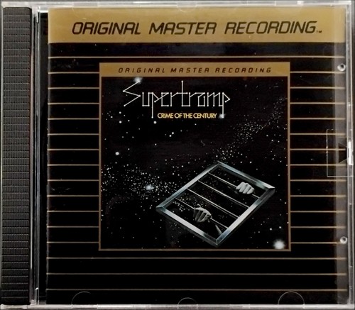 Supertramp: CRIME OF CENTURY Mint CD Mobile Fidelity Sound Lab Gold II ...