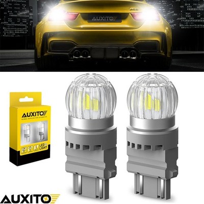 2800LM 3157 LED DRL Daytime Running Light Bulb 4114 4157 White ERROR FREE AUXITO