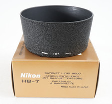 - EX Nikon OEM HB-7 Bayonet Lens Hood For Nikkor AF Zoom 80-200mm f/2.8D